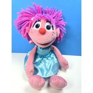 GUND Sesame Street Abby Cadabby Fairy Plush Blue Dress Wings Stuffed Animal 10"